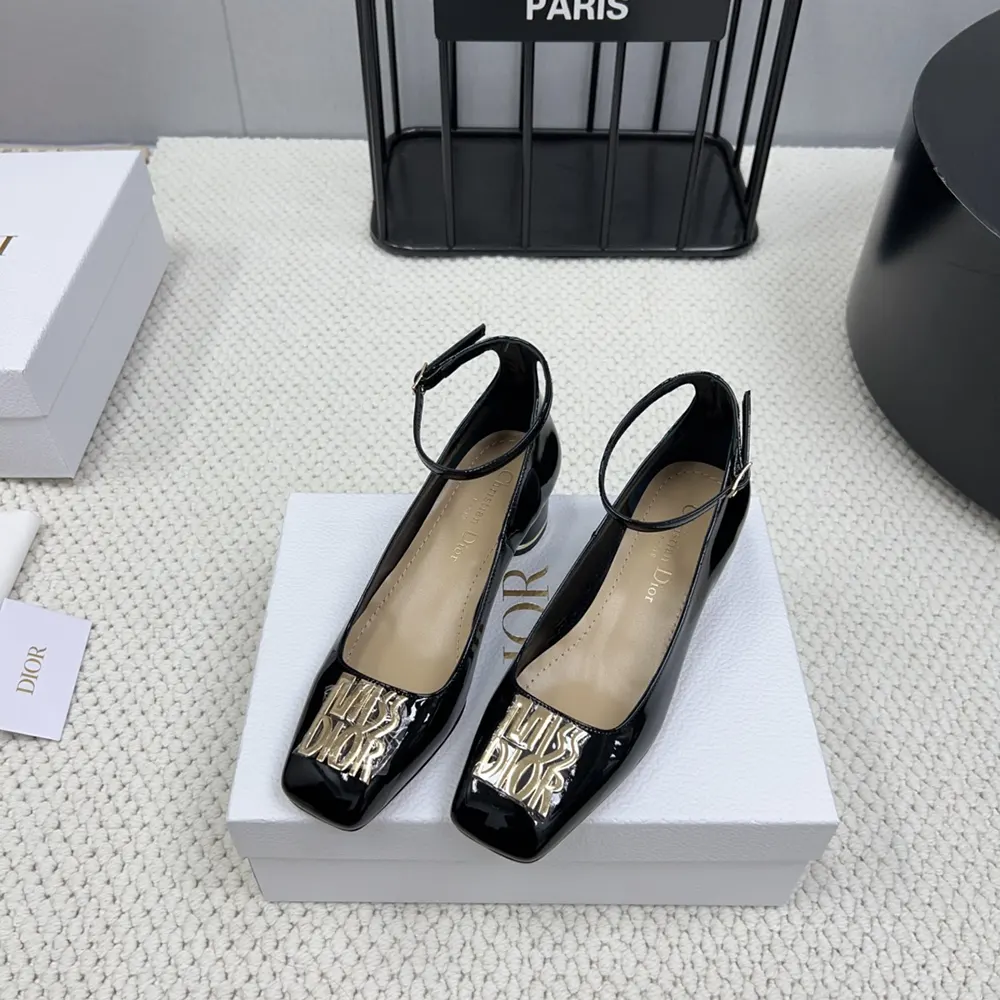 Dior Women Miss Dior Pump Black Patent Calfskin - image 4