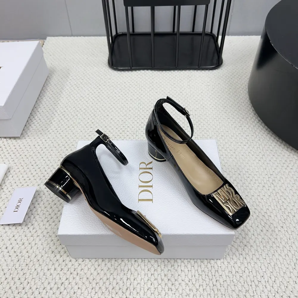 Dior Women Miss Dior Pump Black Patent Calfskin - image 5