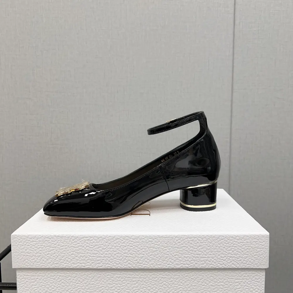 Dior Women Miss Dior Pump Black Patent Calfskin - image 8