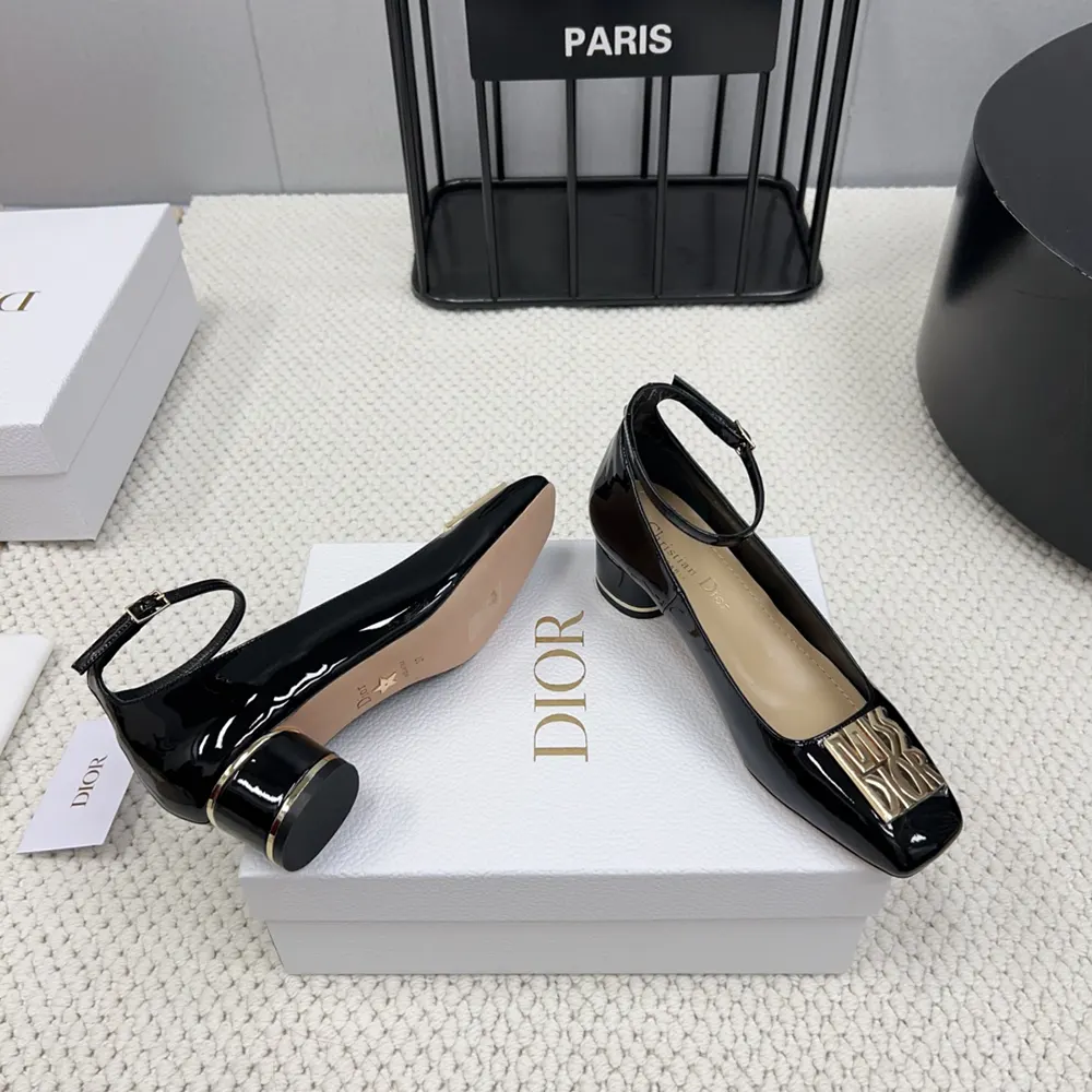 Dior Women Miss Dior Pump Black Patent Calfskin - image 7