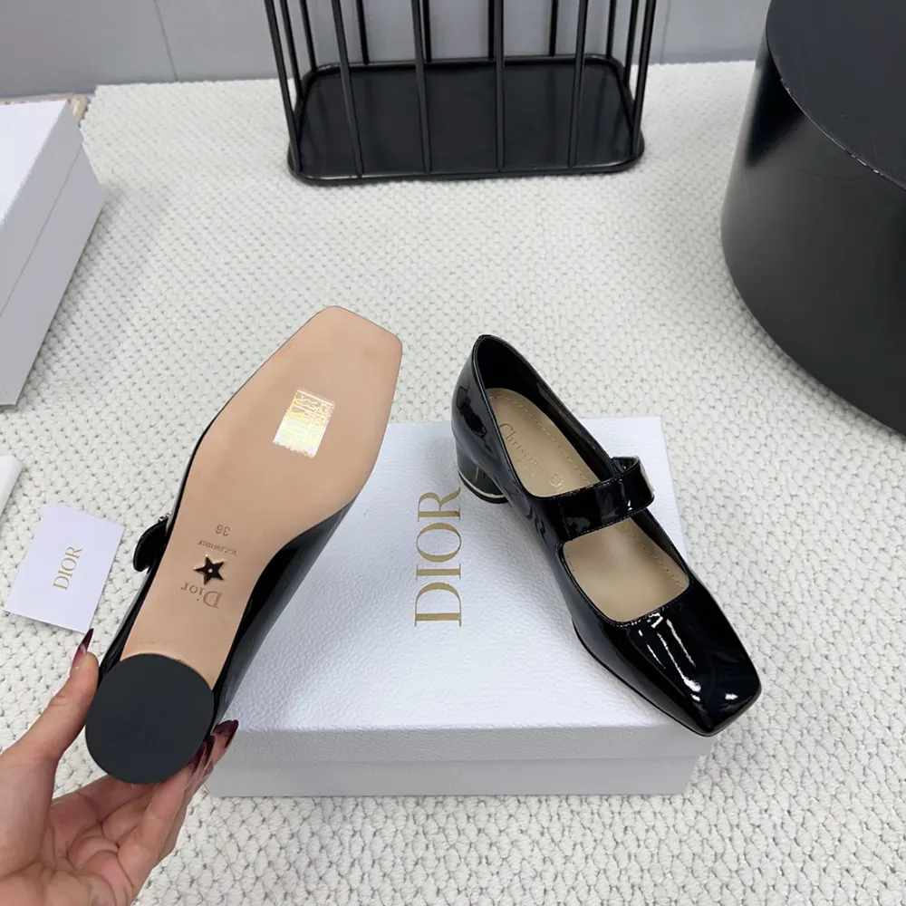 Dior Women Miss Dior Pump Black Patent Calfskin - image 10
