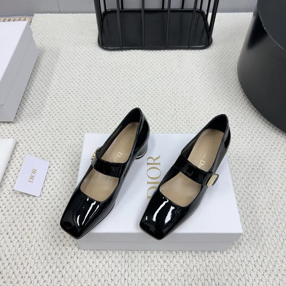 Dior Women Miss Dior Pump Black Patent Calfskin - image 4