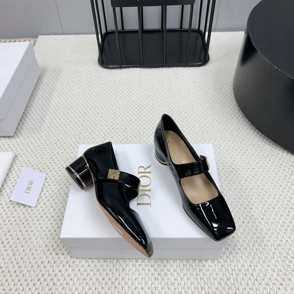 Dior Women Miss Dior Pump Black Patent Calfskin - image 5
