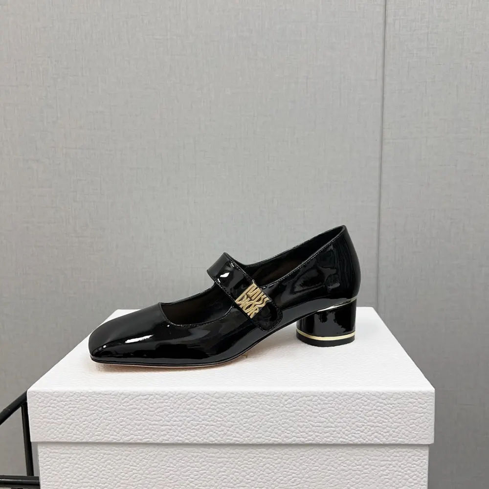 Dior Women Miss Dior Pump Black Patent Calfskin - image 7