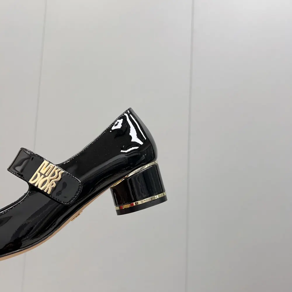 Dior Women Miss Dior Pump Black Patent Calfskin - image 9