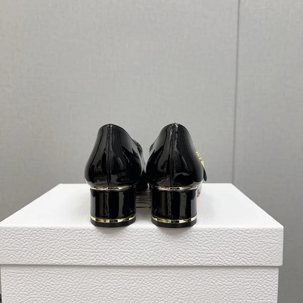 Dior Women Miss Dior Pump Black Patent Calfskin - image 8