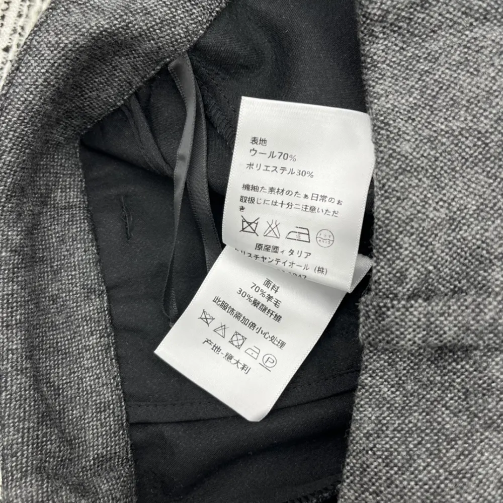 Dior Women Pants Gray Virgin Wool Tweed - image 9
