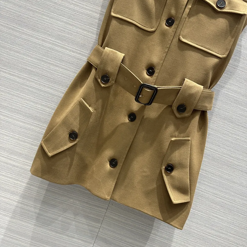 Miu Miu Women Gabardine Mini-dress - image 6
