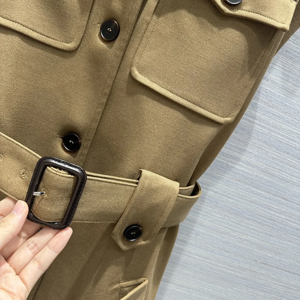 Miu Miu Women Gabardine Mini-dress - image 7