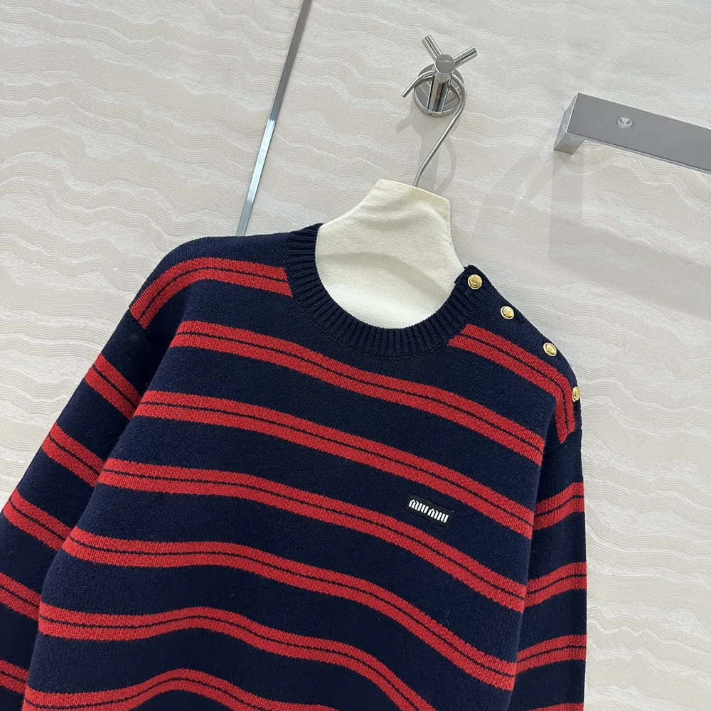 Miu Miu Women Shetland Wool Crew-neck Sweater - image 4