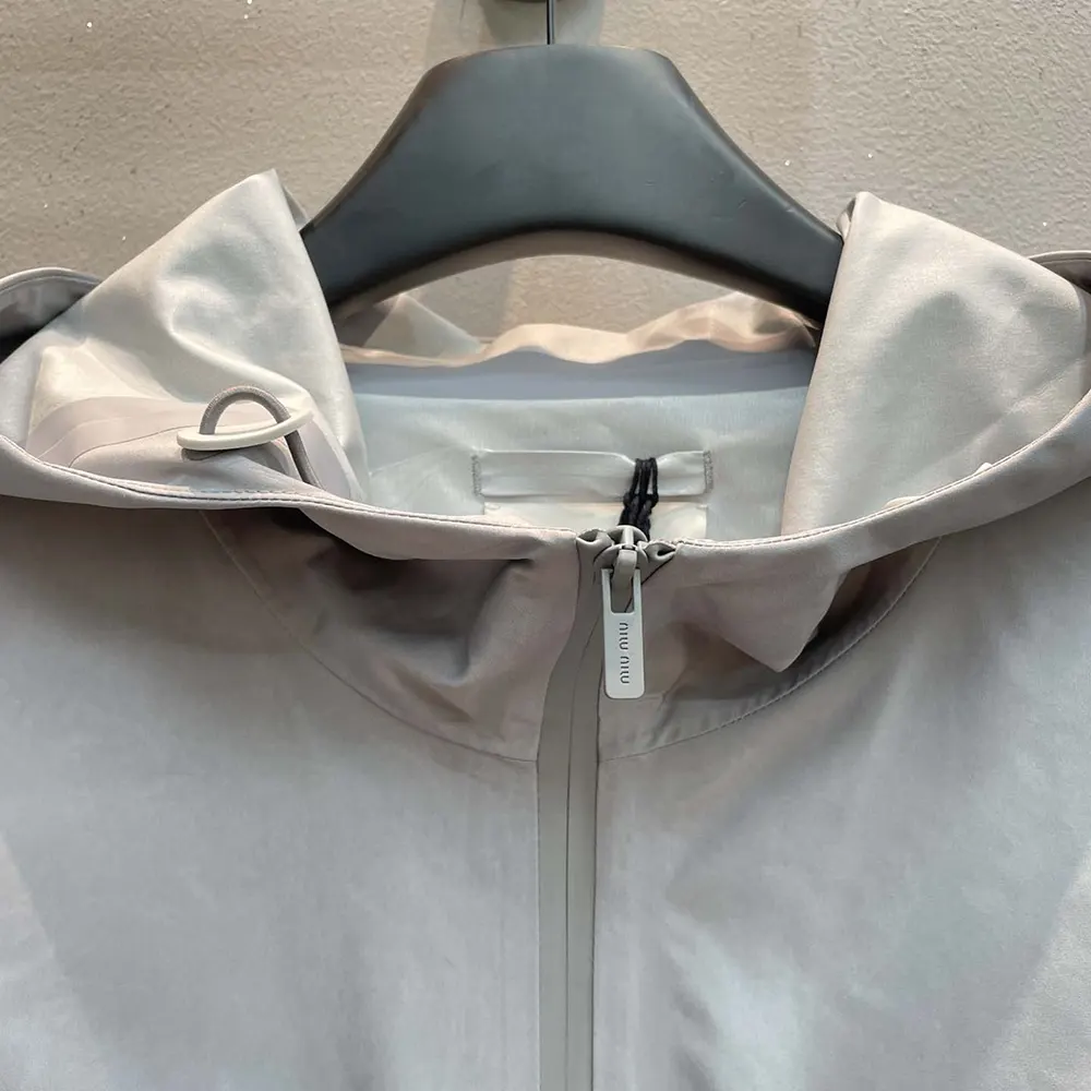 Miu Miu Women Tec Canvas Blouson - image 5
