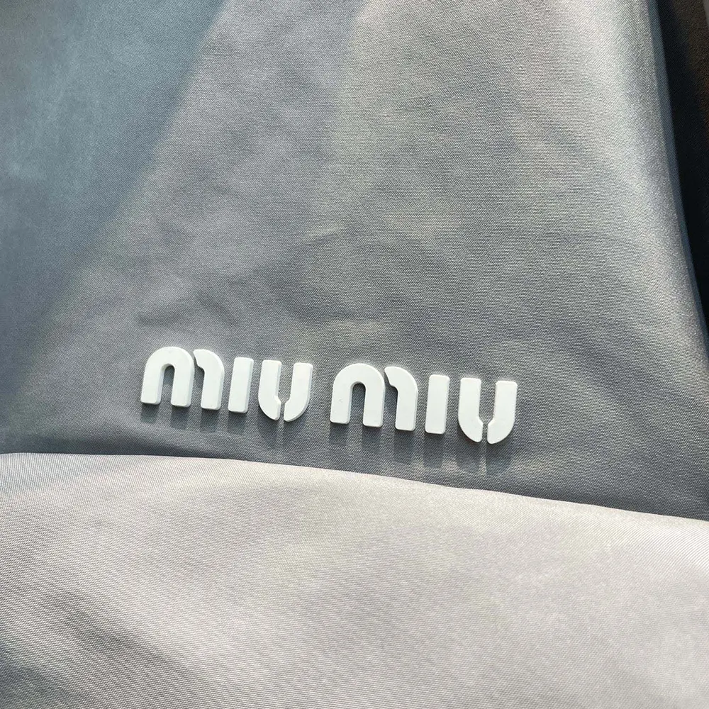 Miu Miu Women Tec Canvas Blouson - image 9