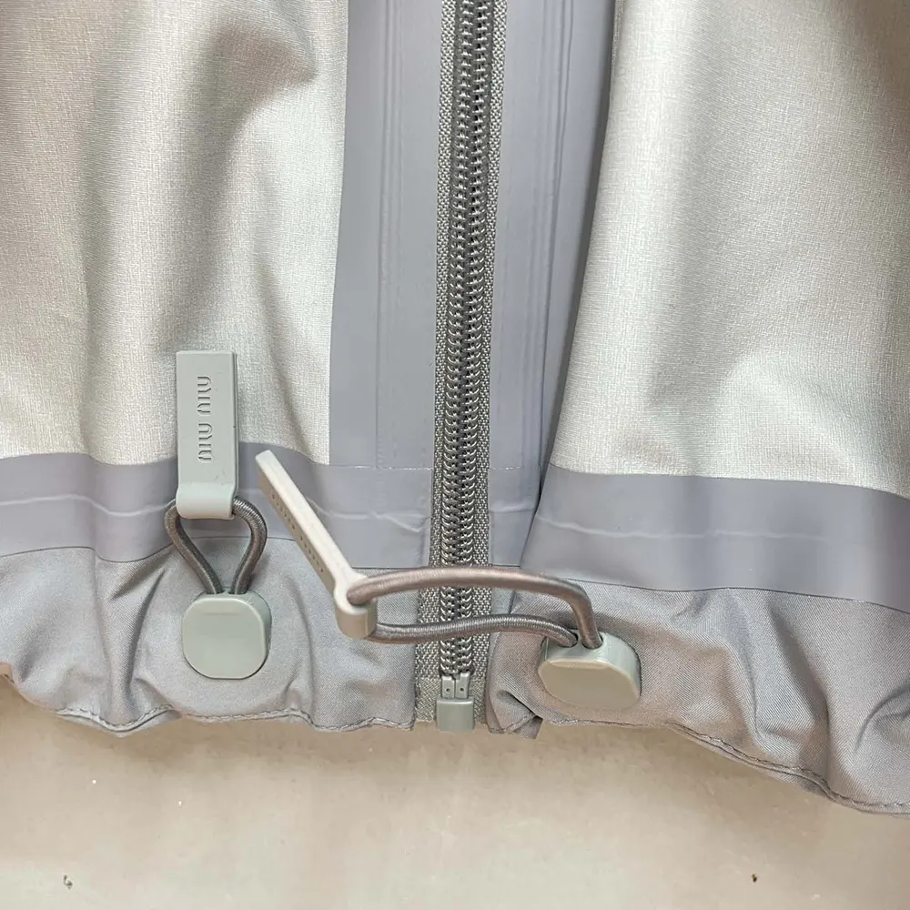 Miu Miu Women Tec Canvas Blouson - image 7