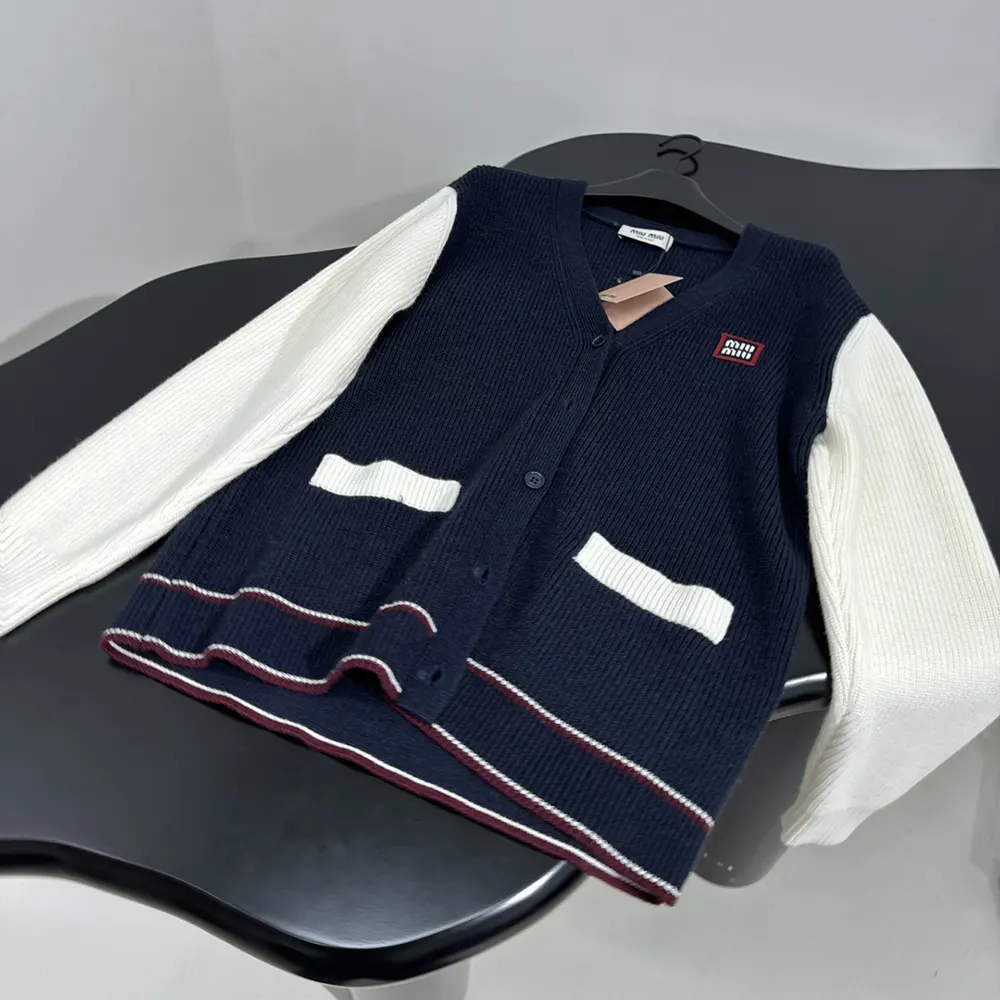 Miu Miu Women Wool and Cashmere Cardigan - image 7