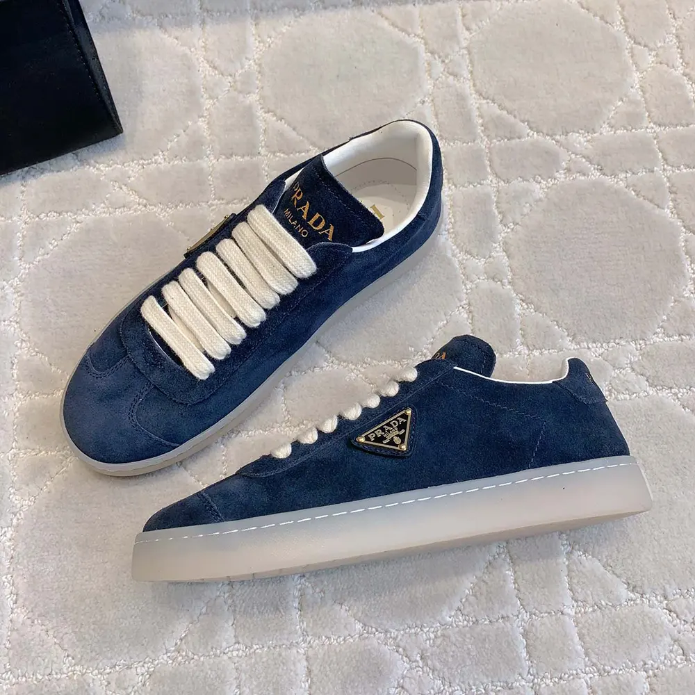 Prada Unisex Suede Sneakers - image 4