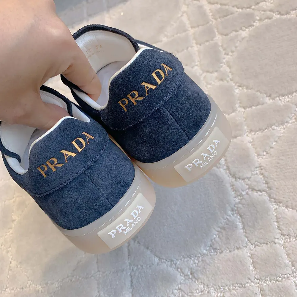 Prada Unisex Suede Sneakers - image 9