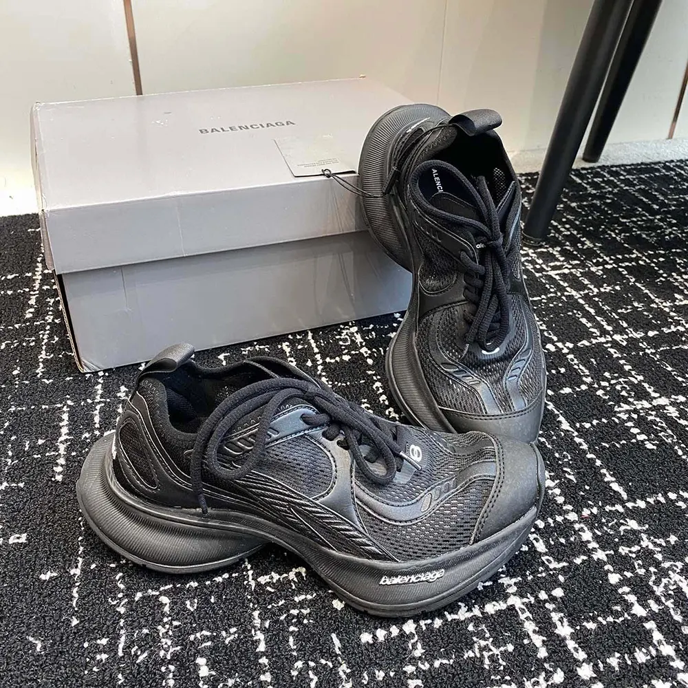Balenciaga Unisex Circuit Sneaker in Black Polyester - image 6