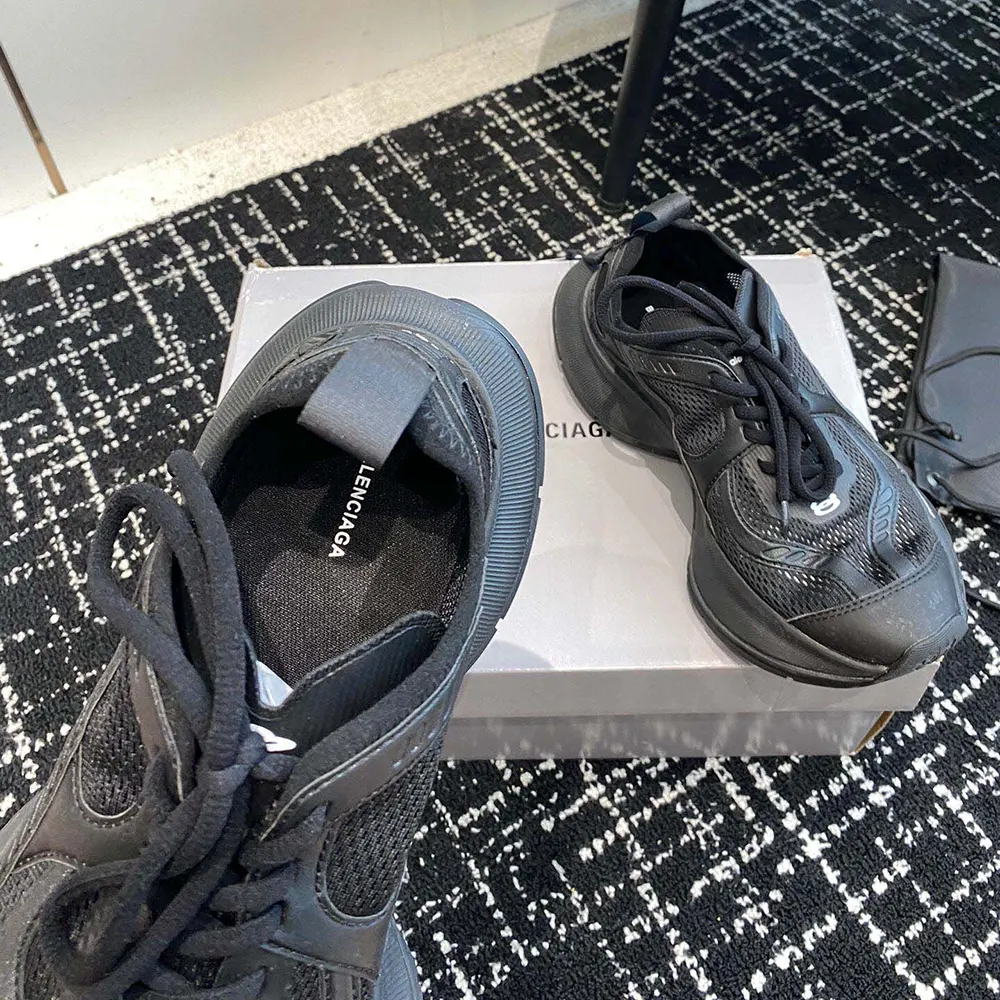Balenciaga Unisex Circuit Sneaker in Black Polyester - image 8