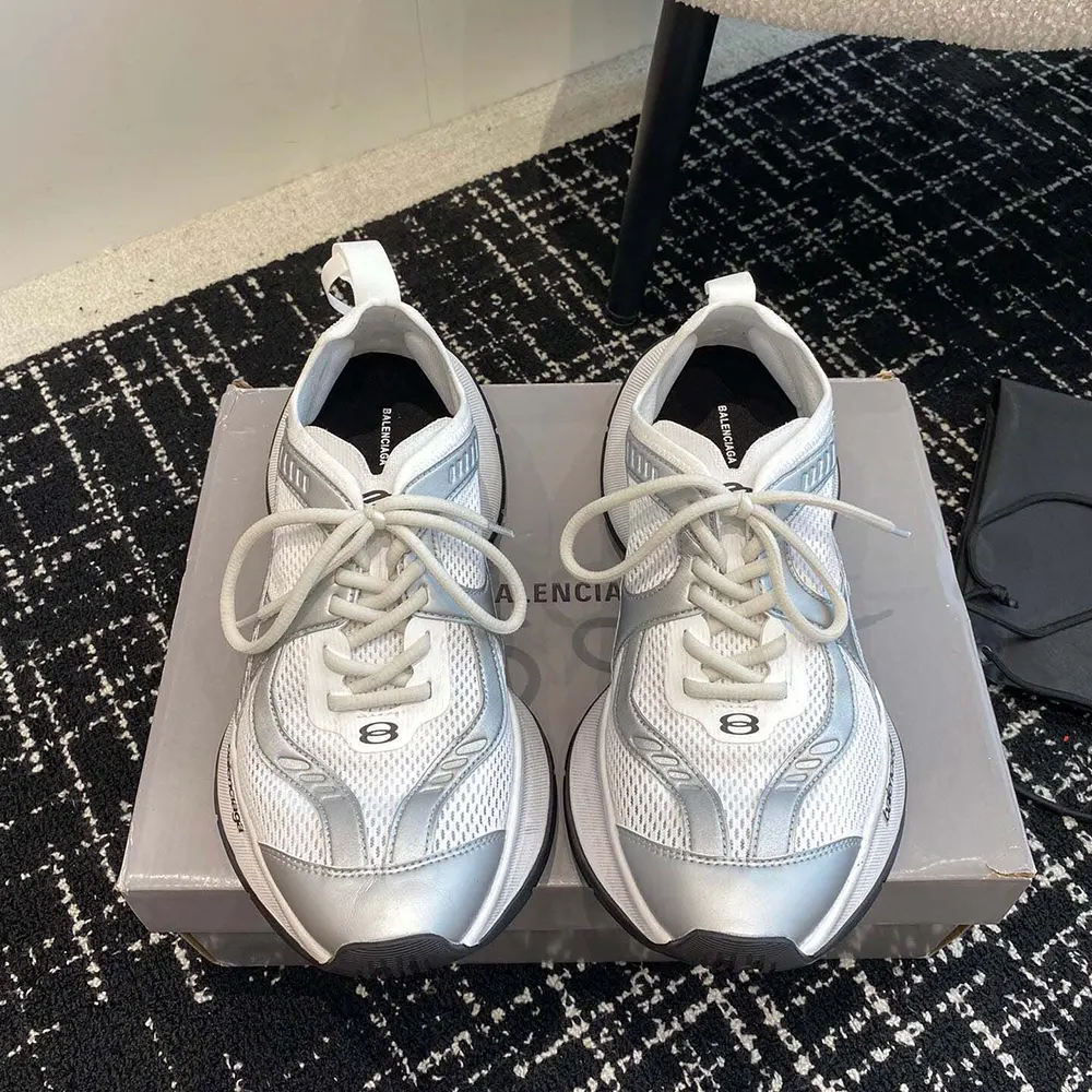 Close-up of layered sole detail on Balenciaga Unisex Circuit Sneaker