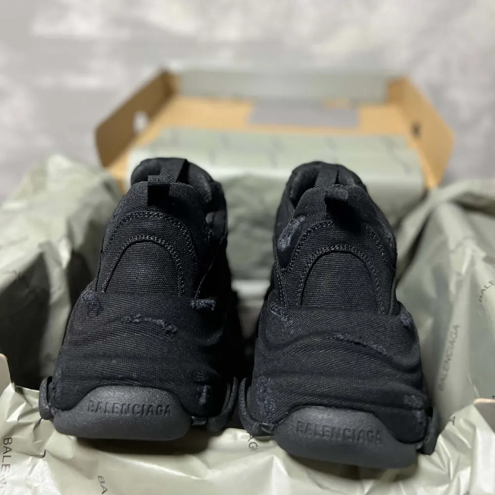 Balenciaga Unisex Triple S Sneaker in Black - image 6