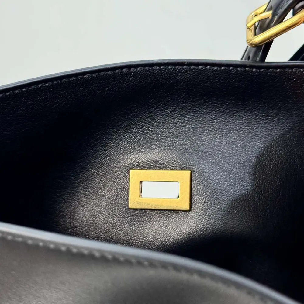 Balenciaga Women Bel Air Large Hobo Bag in Black Smooth Calfskin - image 8