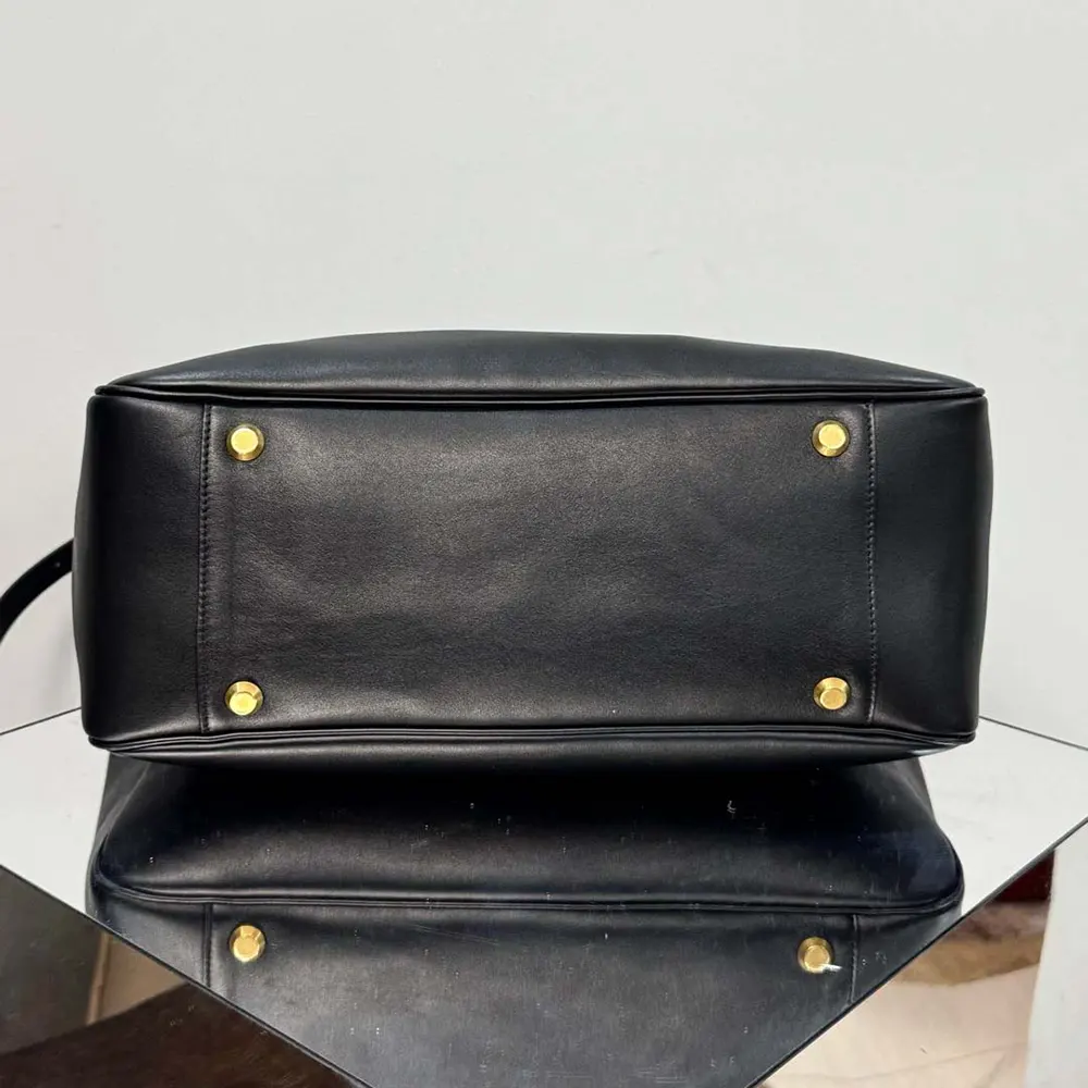 Balenciaga Women Bel Air Large Hobo Bag in Black Smooth Calfskin - image 5