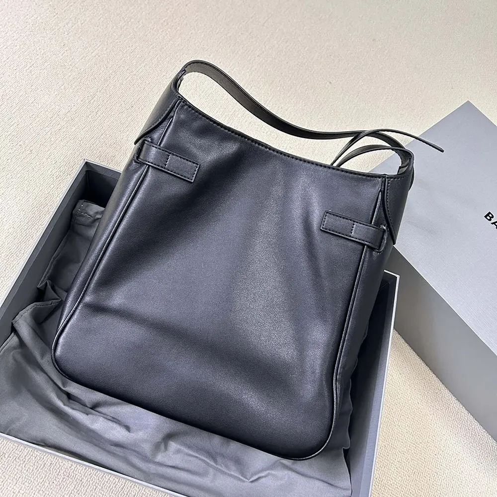 Balenciaga Women Bel Air Small Hobo Bag in Black - image 4