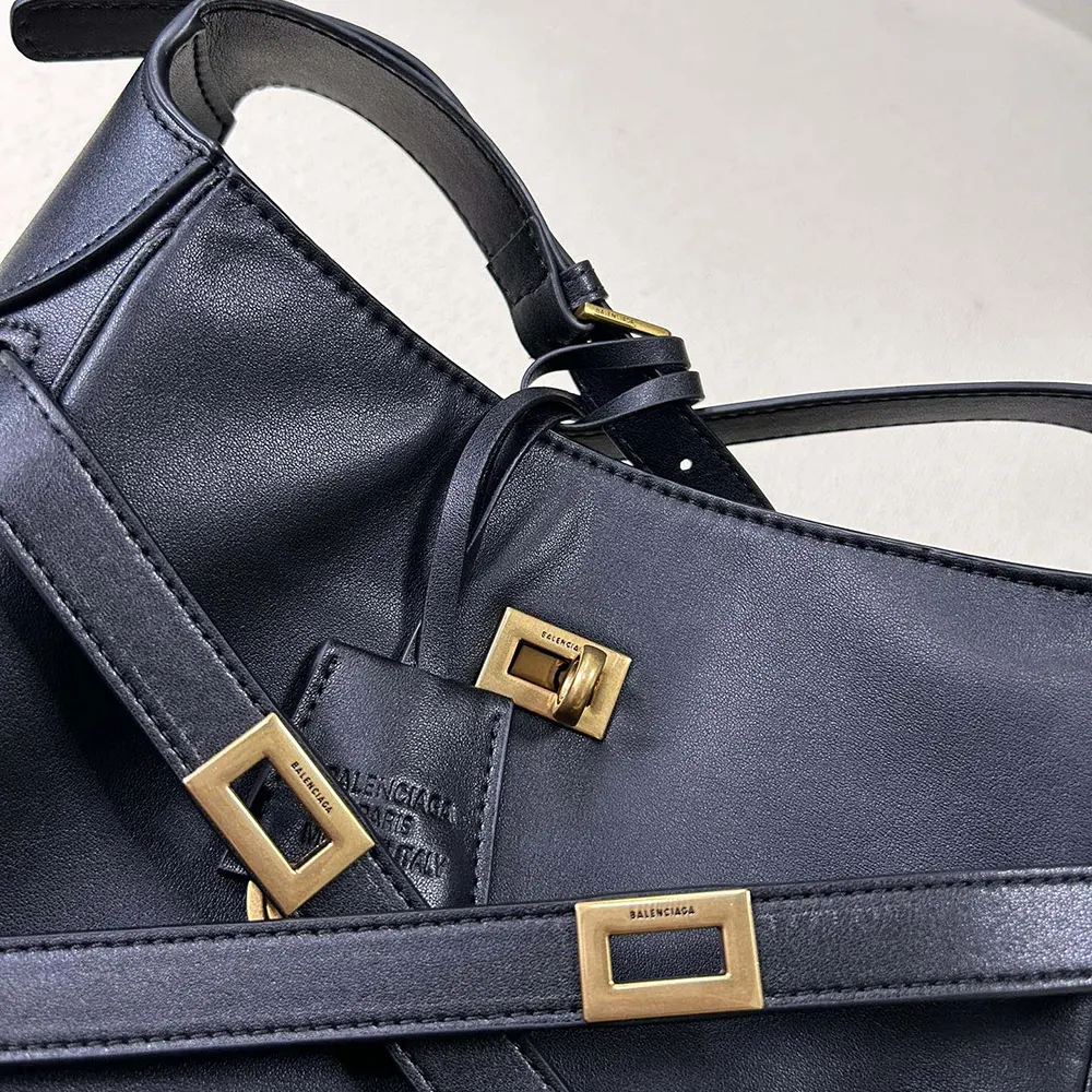 Balenciaga Women Bel Air Small Hobo Bag in Black - image 5