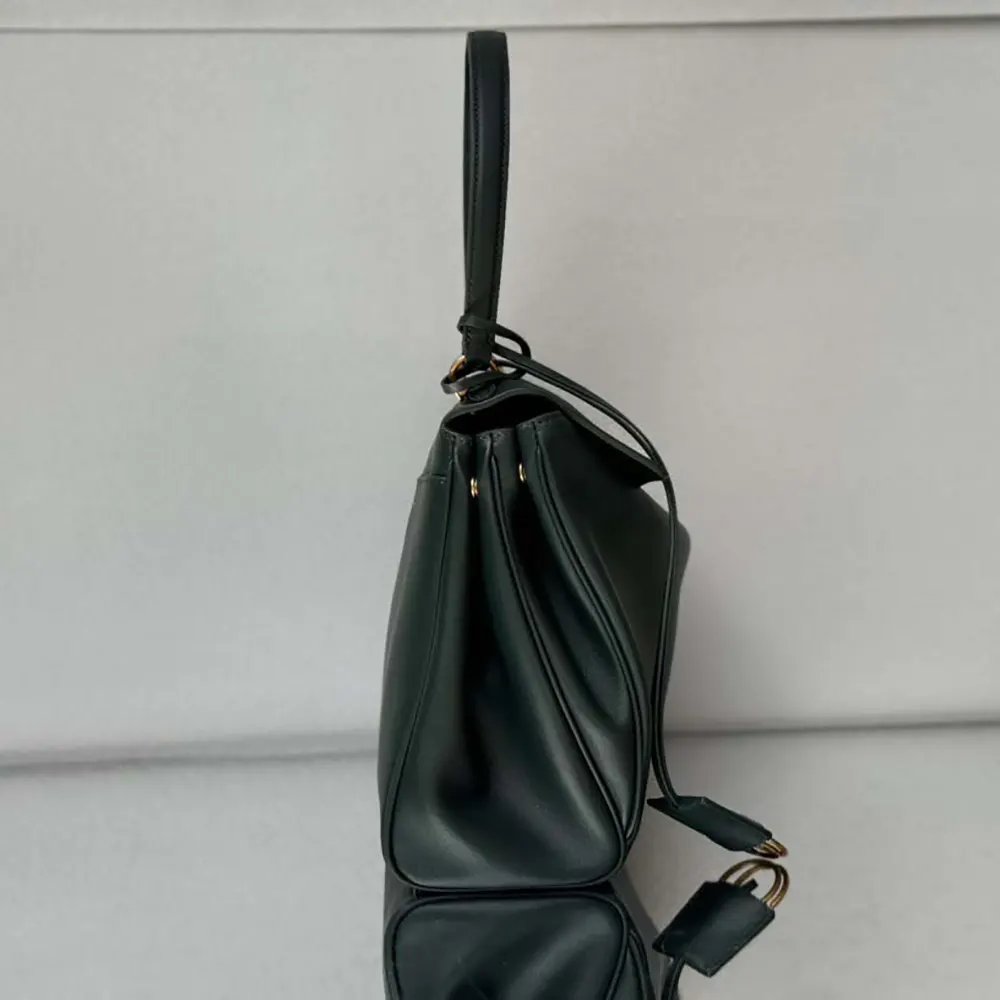 Balenciaga Women Rodeo Medium Handbag in Pine Green Smooth Calfskin - image 6