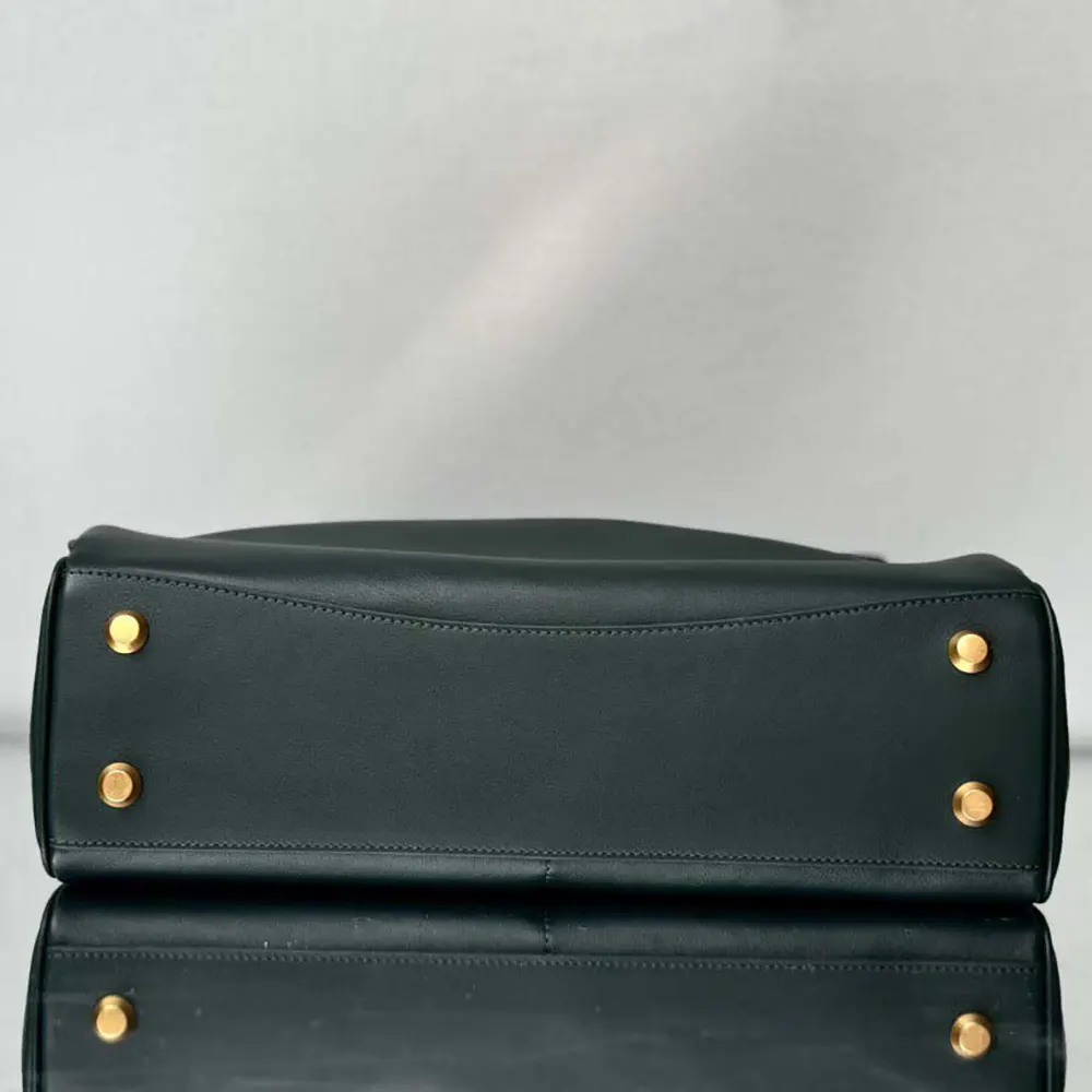 Balenciaga Women Rodeo Medium Handbag in Pine Green Smooth Calfskin - image 7