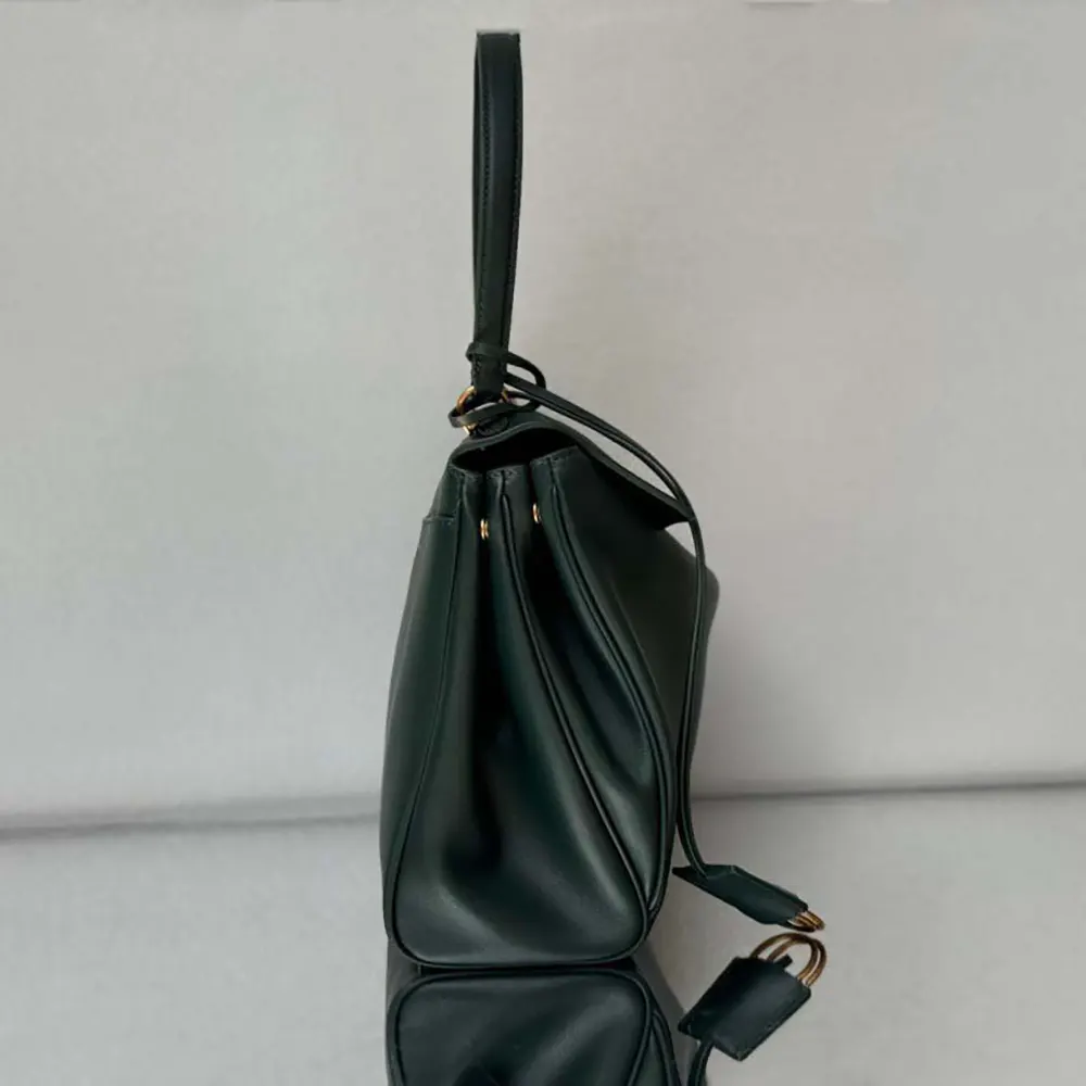 Balenciaga Women Rodeo Medium Handbag in Pine Green Smooth Calfskin - image 5