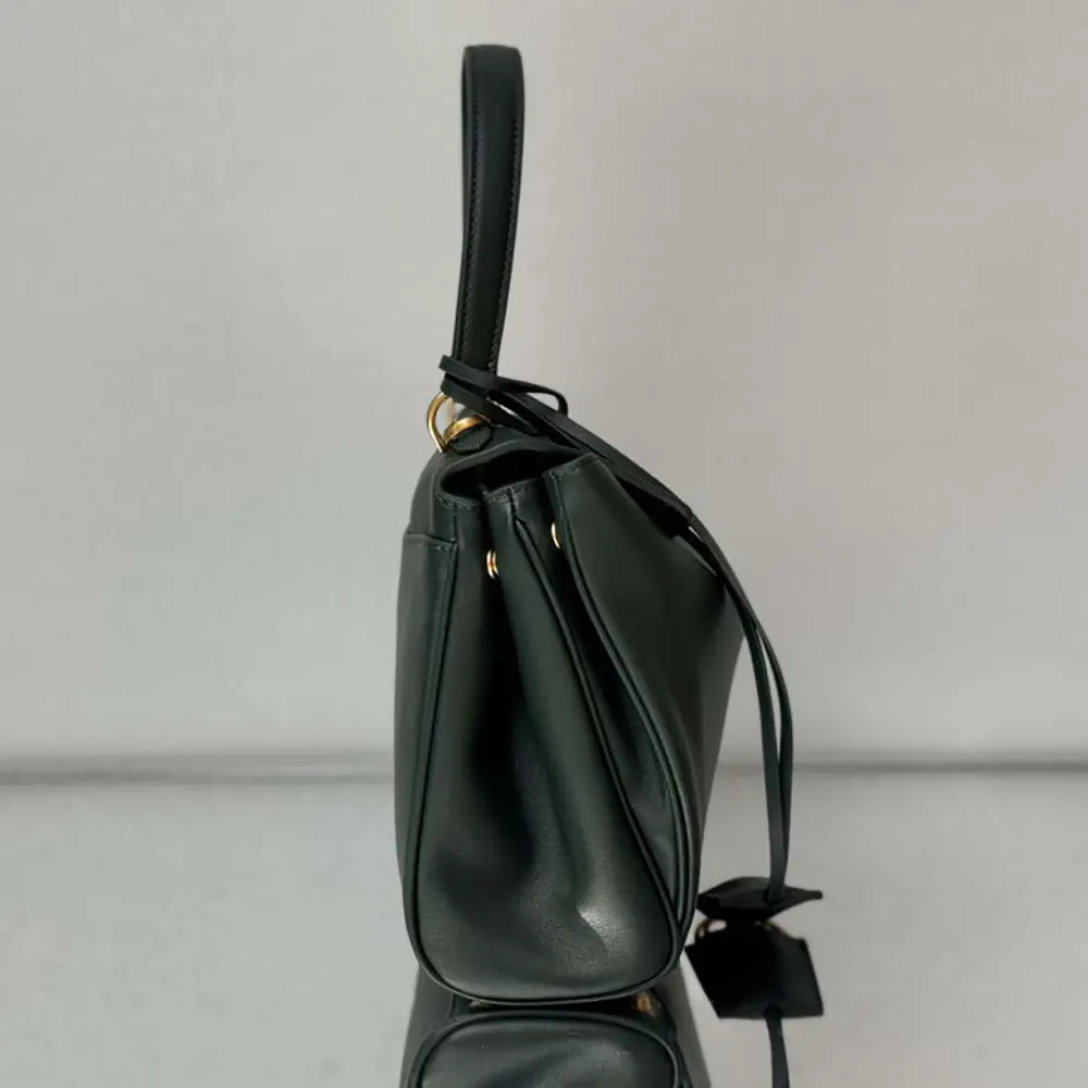 Balenciaga Women Rodeo Mini Handbag in Pine Green Smooth Calfskin - image 5