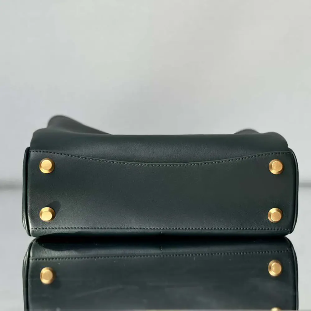 Balenciaga Women Rodeo Mini Handbag in Pine Green Smooth Calfskin - image 6