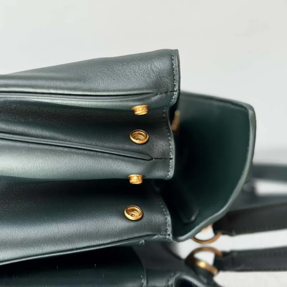 Balenciaga Women Rodeo Mini Handbag in Pine Green Smooth Calfskin - image 10