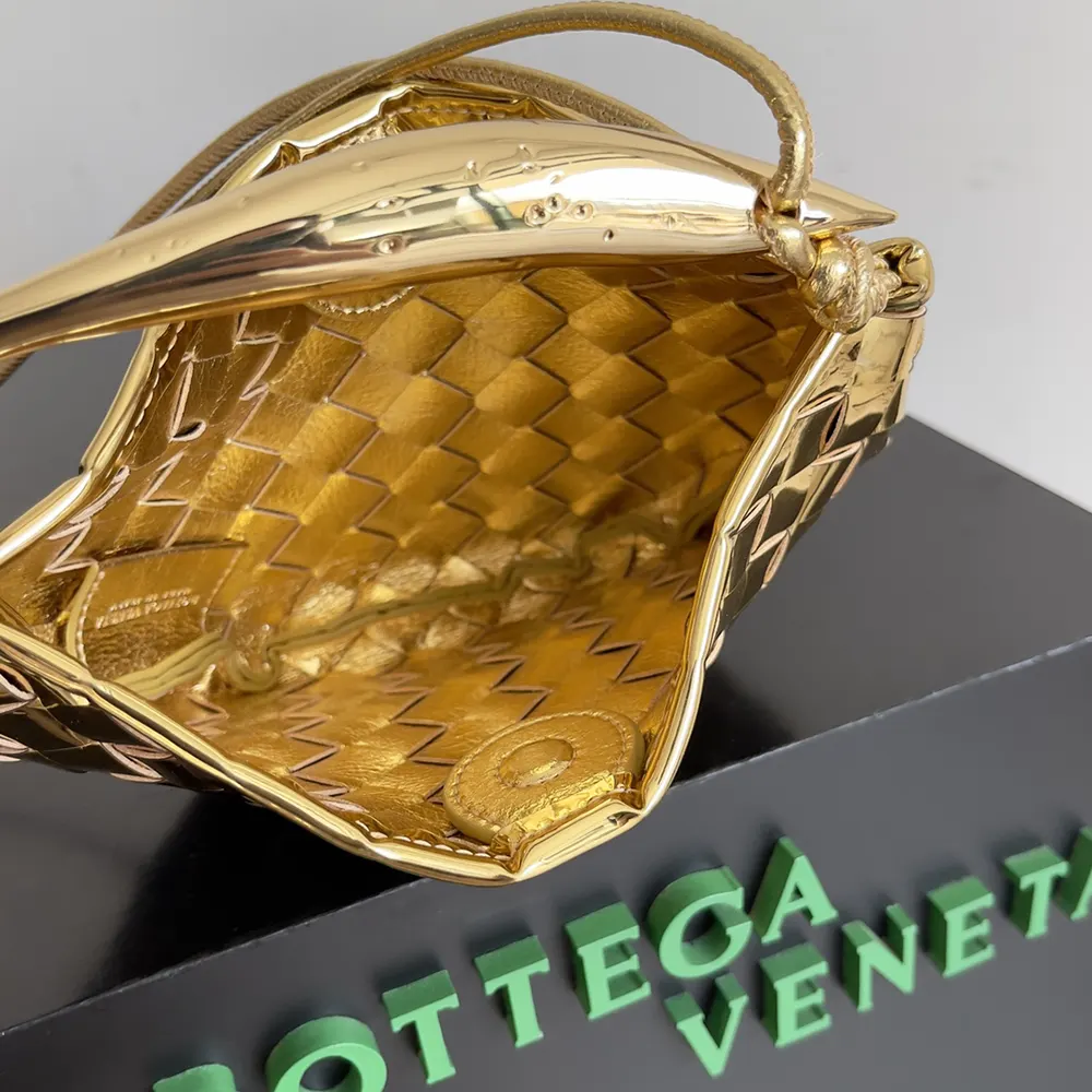Bottega Veneta Women Baby Sardine-Gold - image 6