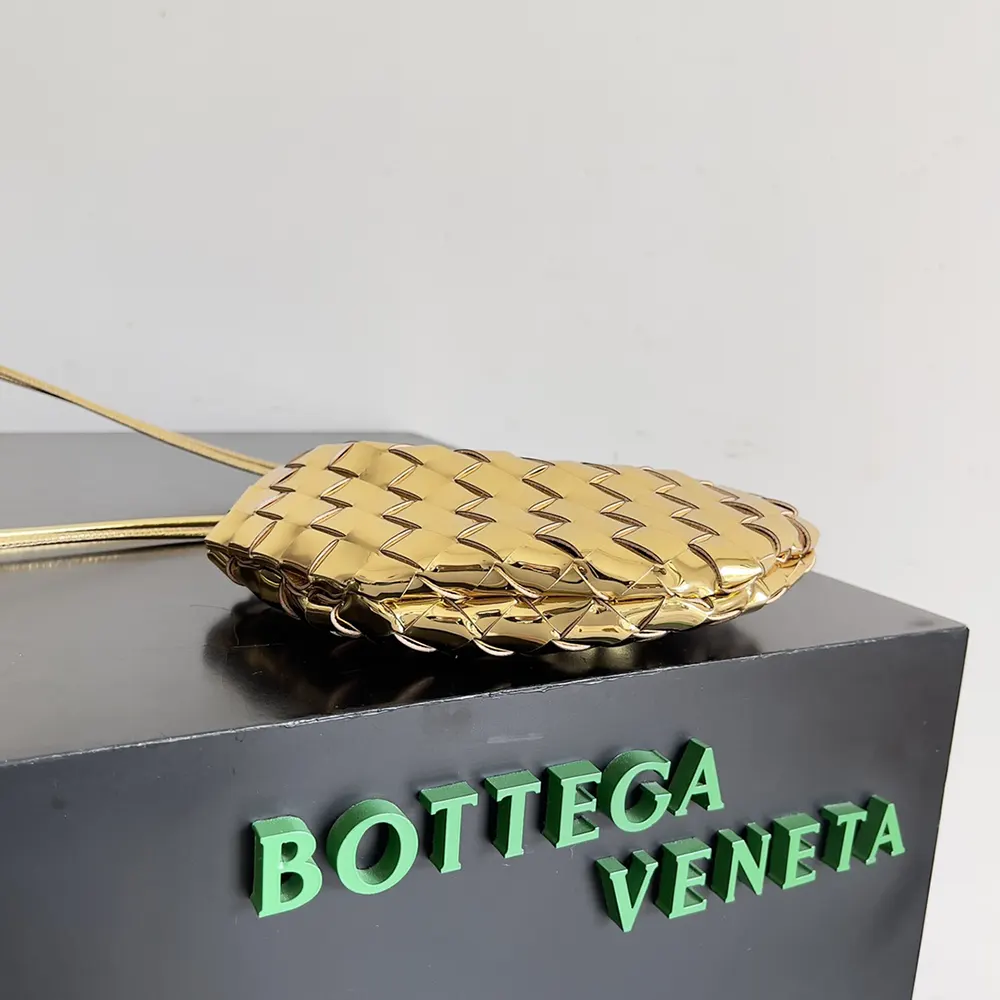 Bottega Veneta Women Baby Sardine-Gold - image 4