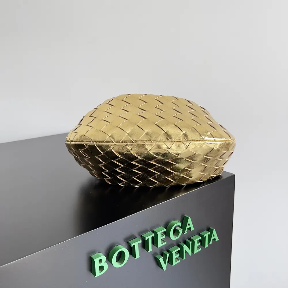 Bottega Veneta Women Mini Jodie-Gold - image 4