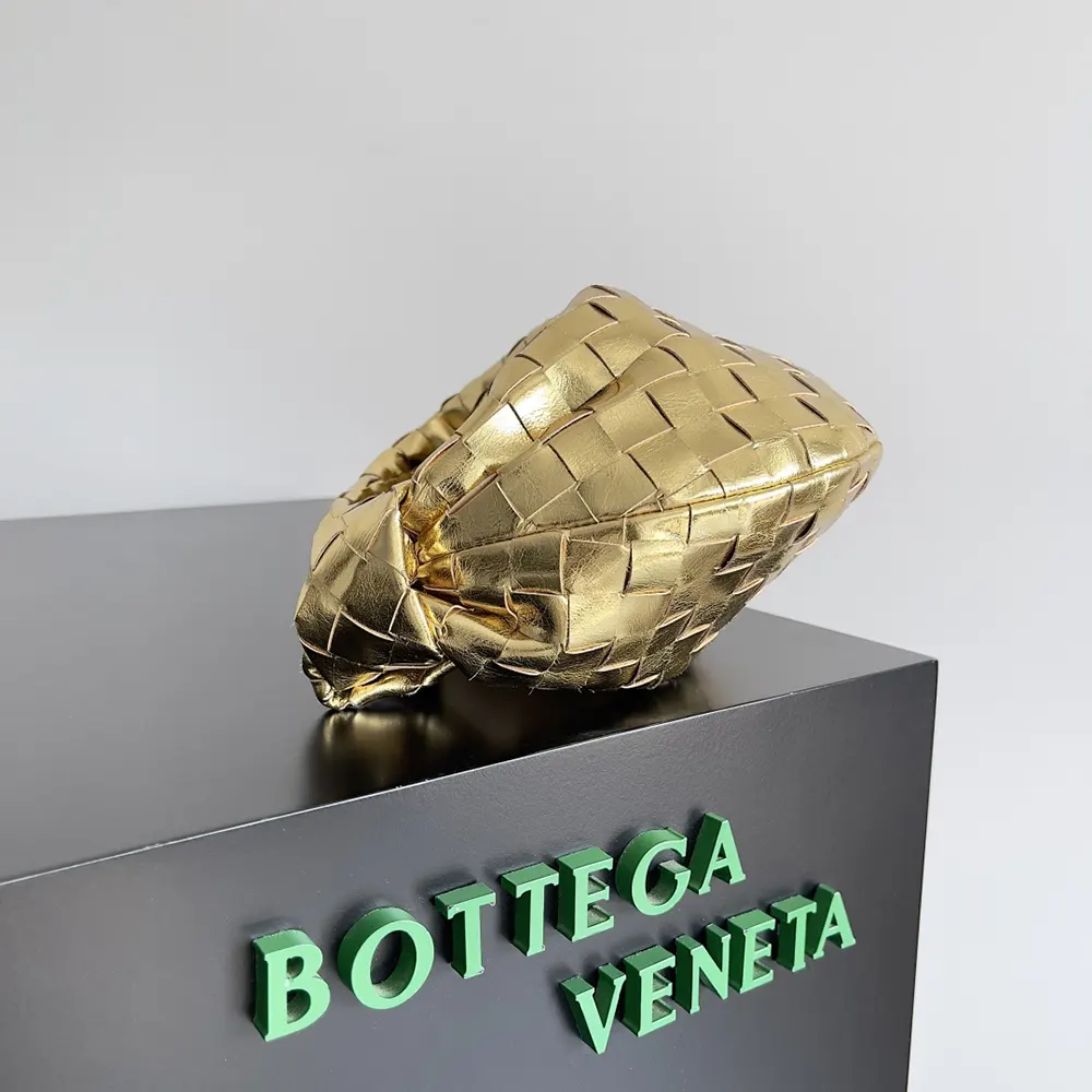 Bottega Veneta Women Mini Jodie-Gold - image 5