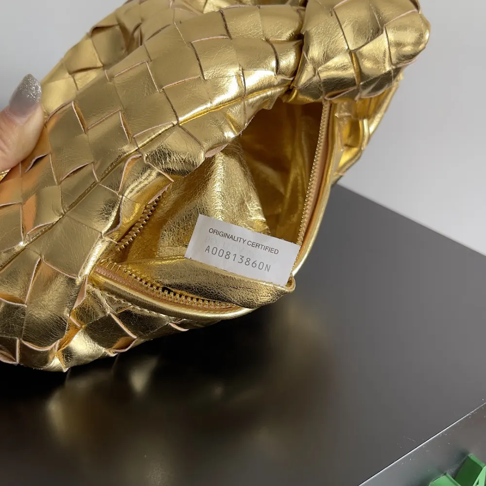 Bottega Veneta Women Mini Jodie-Gold - image 7