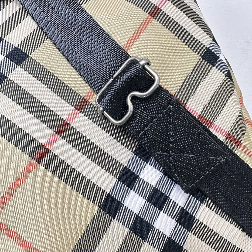 Burberry Women Check Backpack - image 9