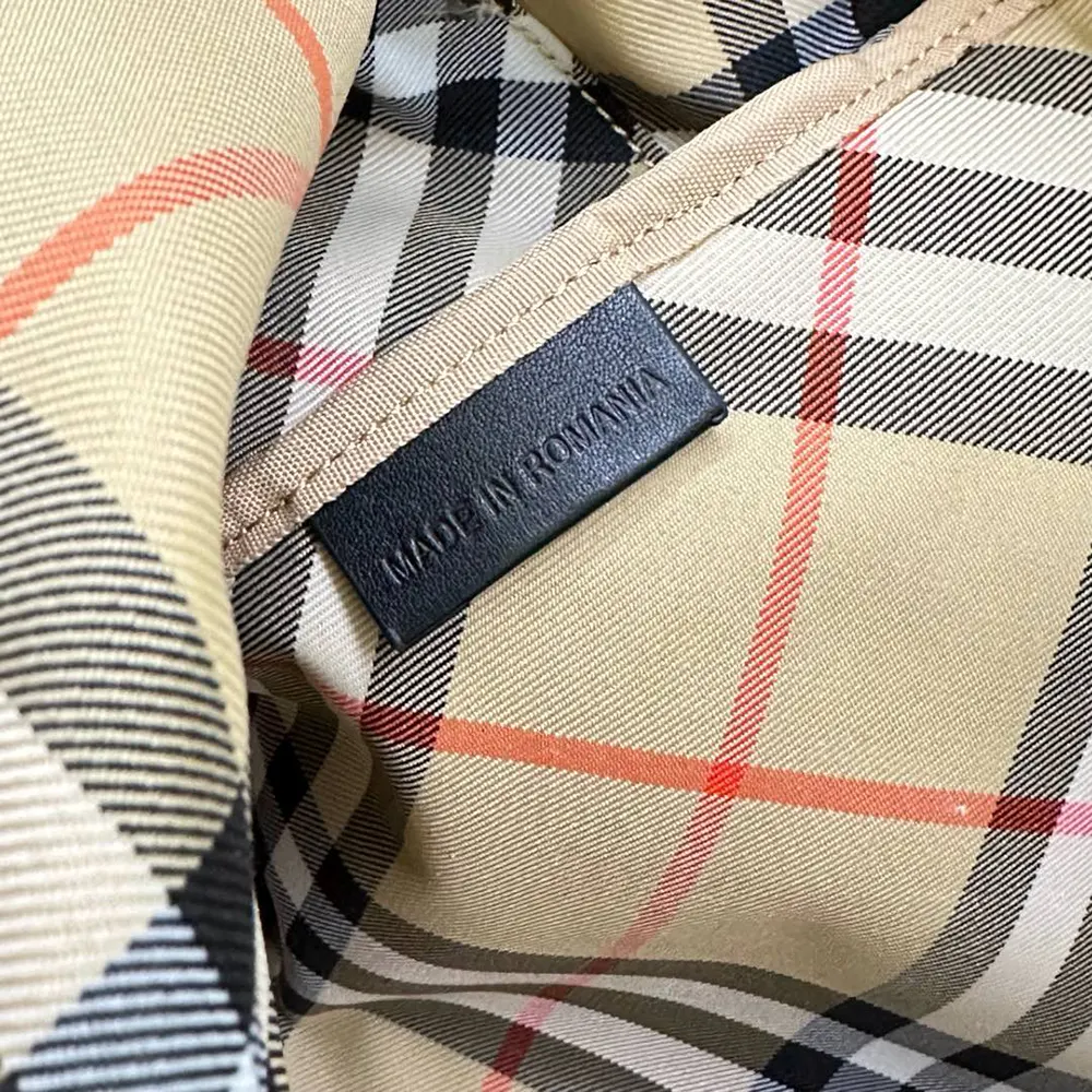 Burberry Women Small Check Backpack - image 10