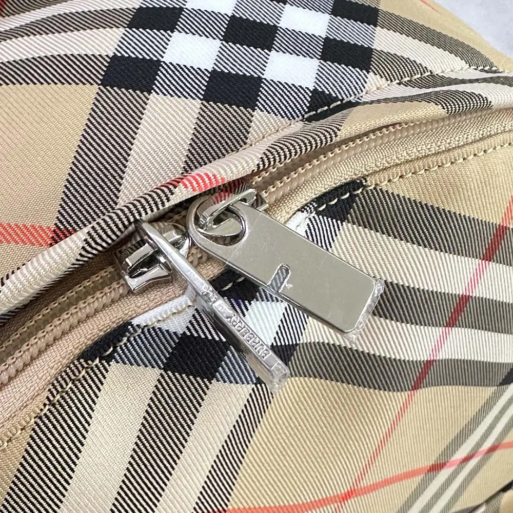 Burberry Women Small Check Backpack - image 9