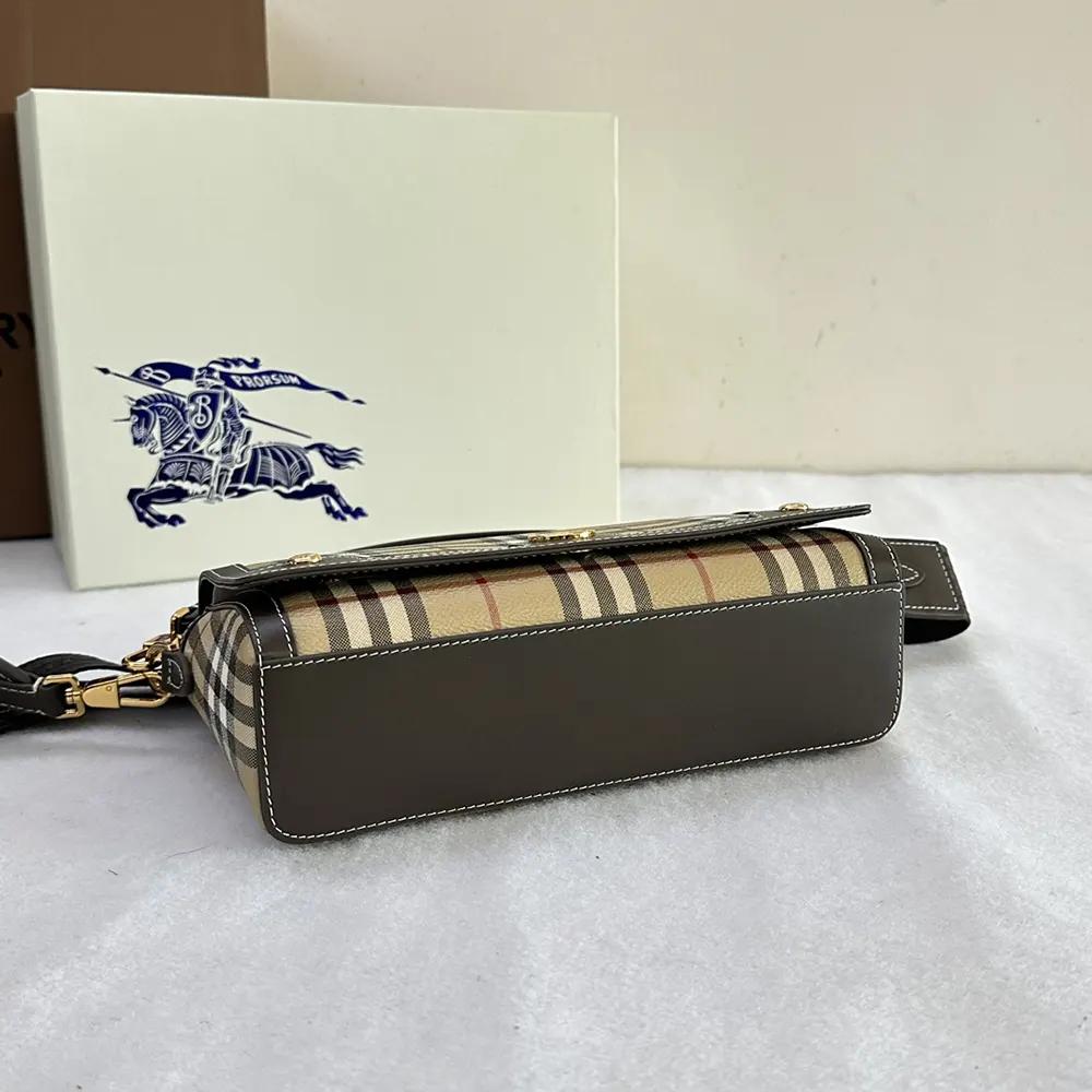 Burberry Women Top Handle Note Bag - image 7