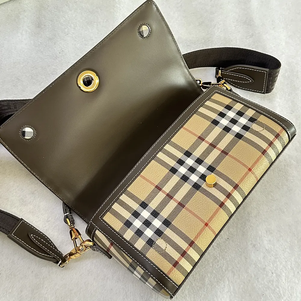 Burberry Women Top Handle Note Bag - image 9