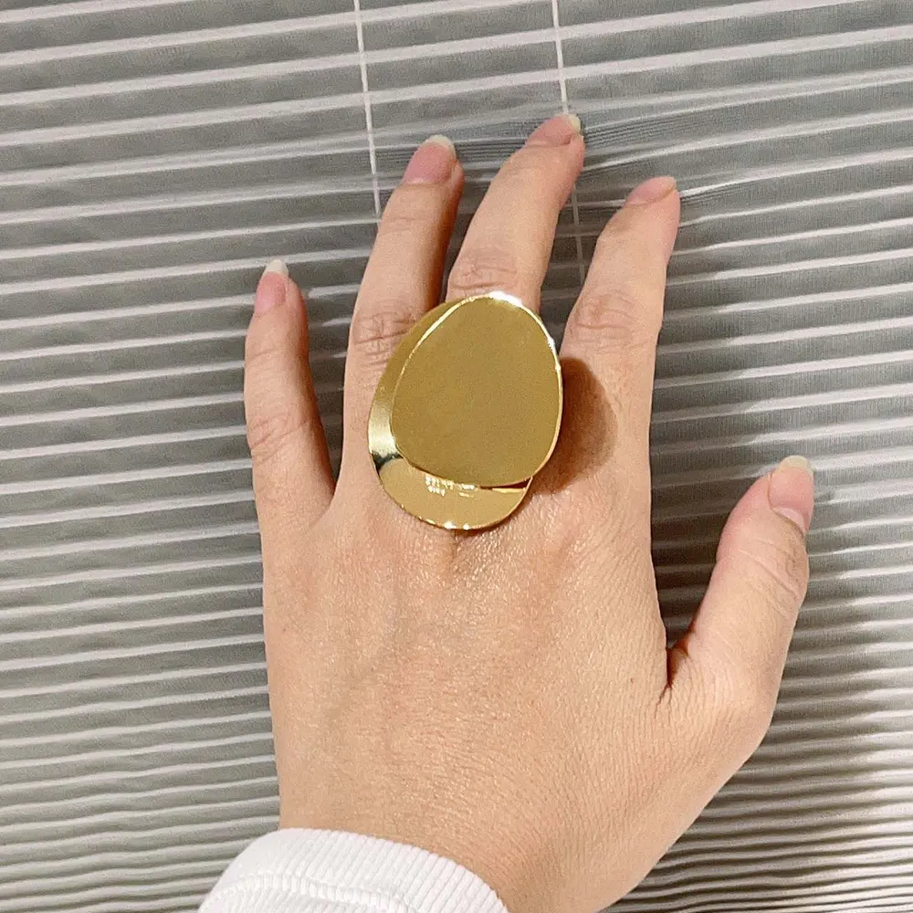 Celine Women Petale Ring in Brass with Gold Finish - image 7