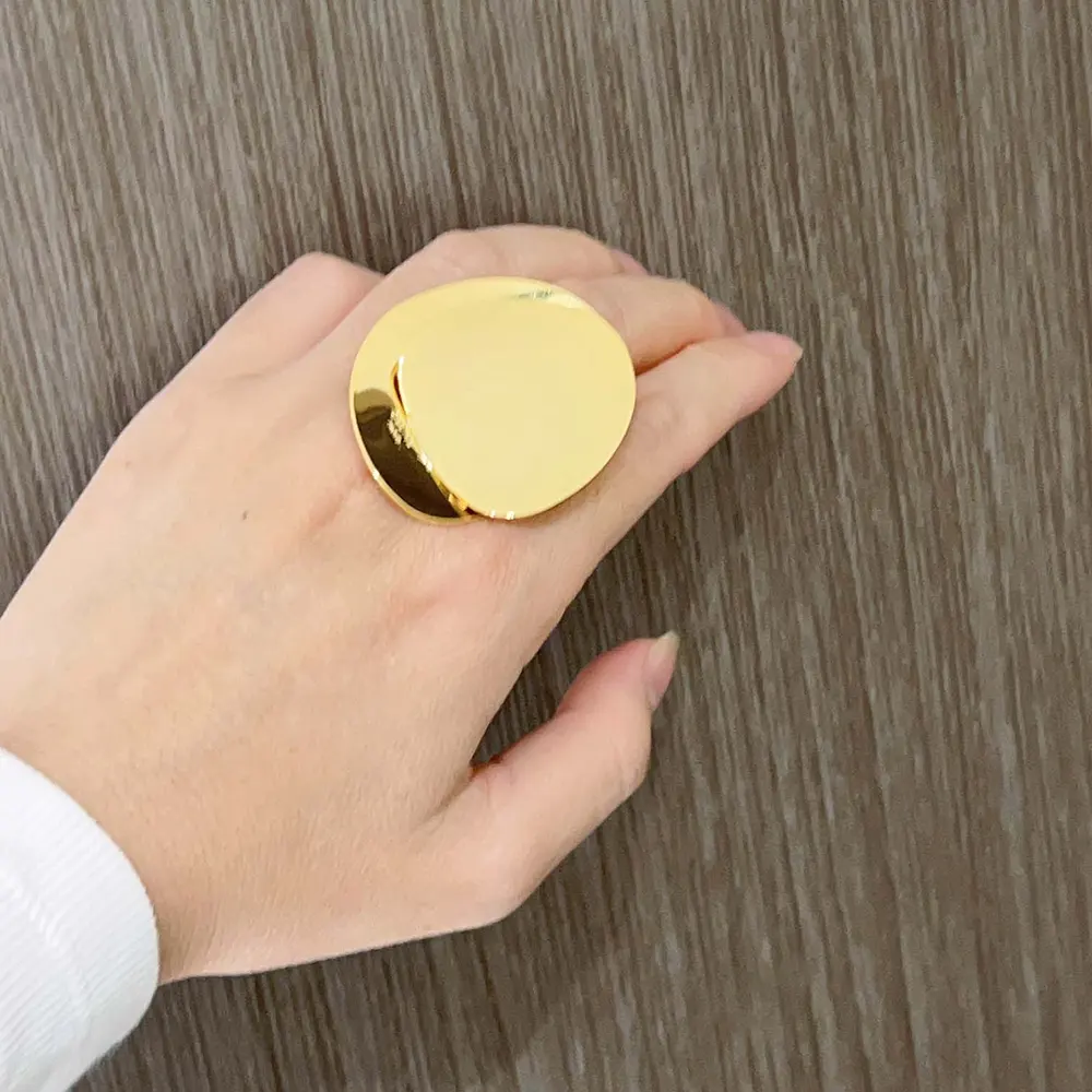 Celine Women Petale Ring in Brass with Gold Finish - image 6