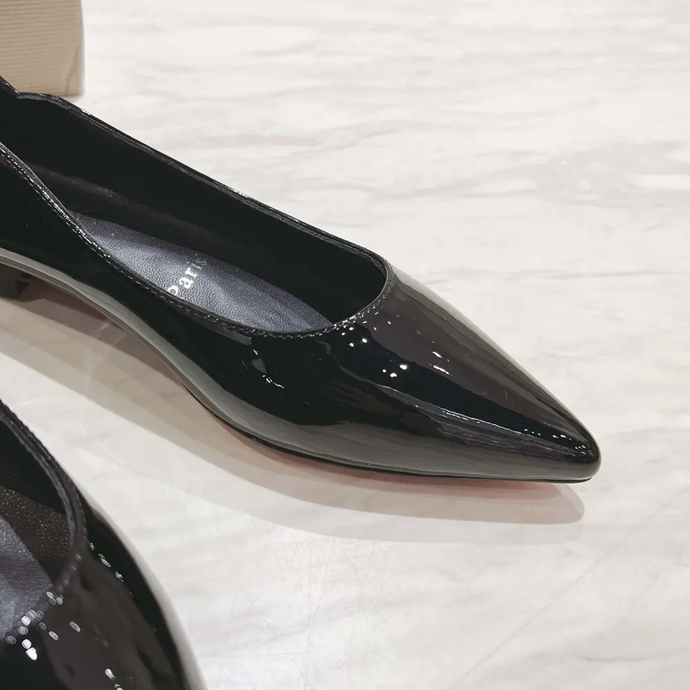 Christian Louboutin Women Hot Chickita Ballerinas Patent Calf Leather-Black - image 8