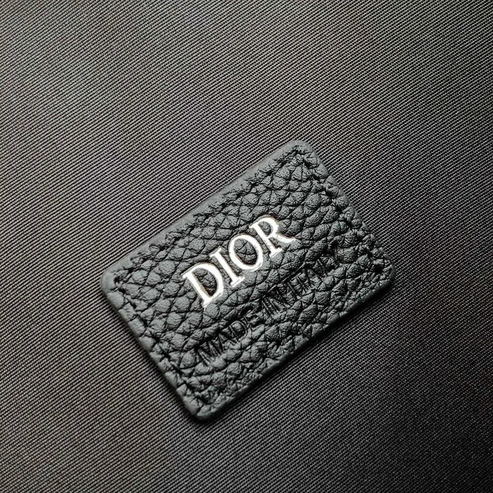 Dior Men Zipped Briefcase Black Dior Oblique Jacquard and Black Grained Calfskin - image 10