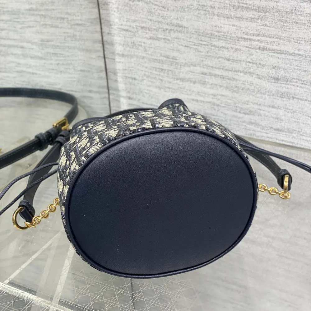 Dior Women 30 Montaigne Mini Bucket Bag with Drawstring - image 7