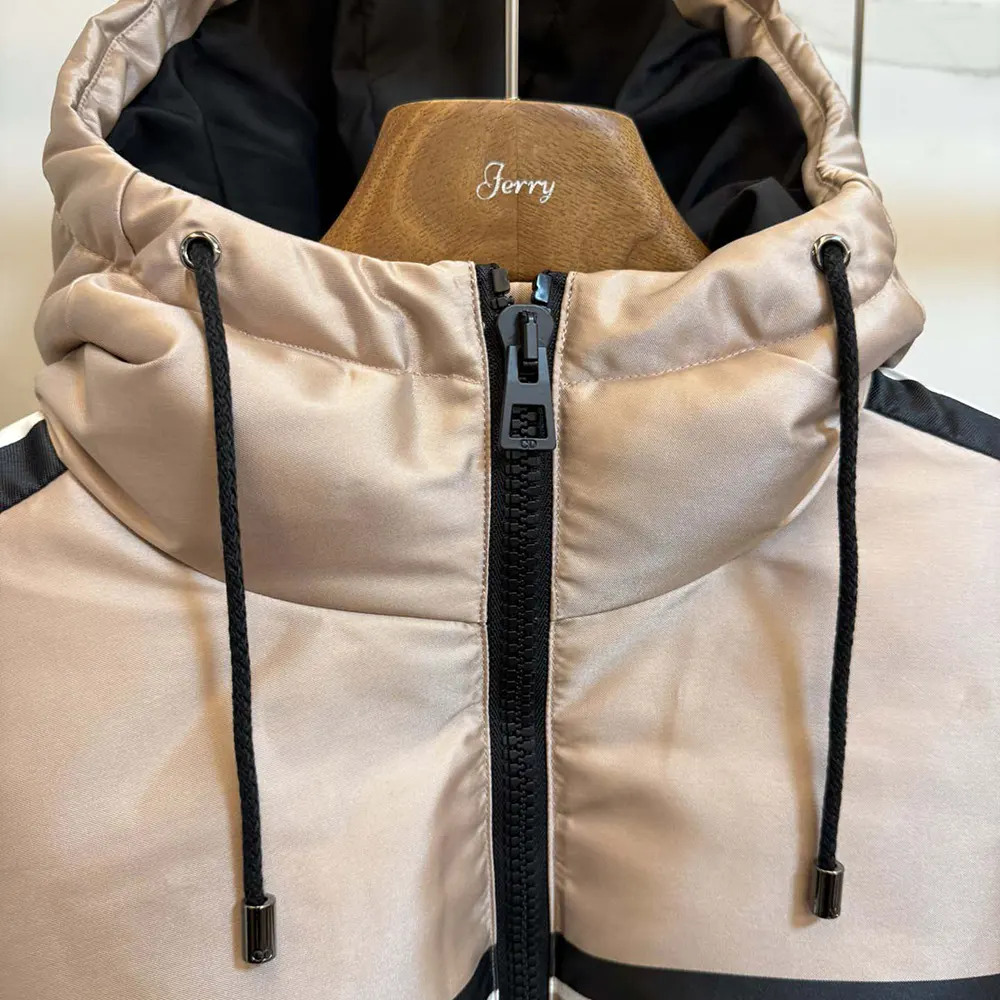 Dior Women DiorAlps Hooded Cropped Puffer Jacket Pink Quilted Technical Fabric - image 4